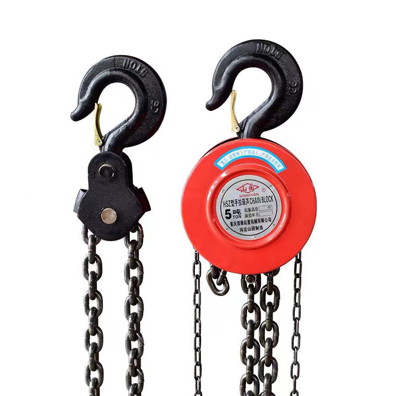 Round Type Hand Chain Block 