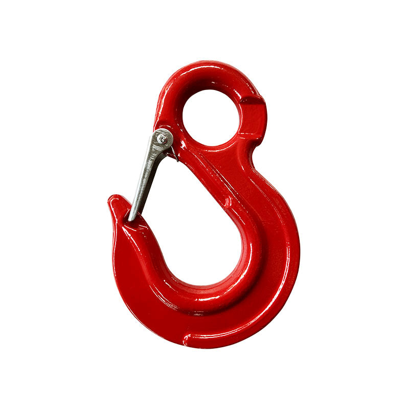 G80 European Type Eye Sling Hook with Latch