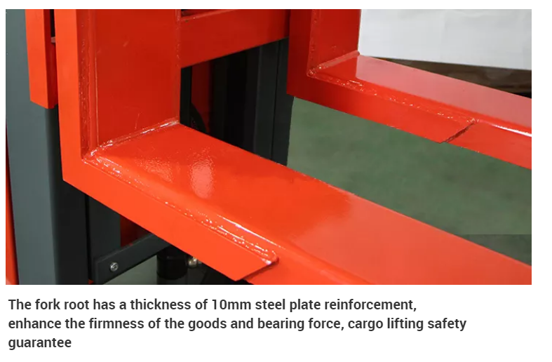 semi electric stacker