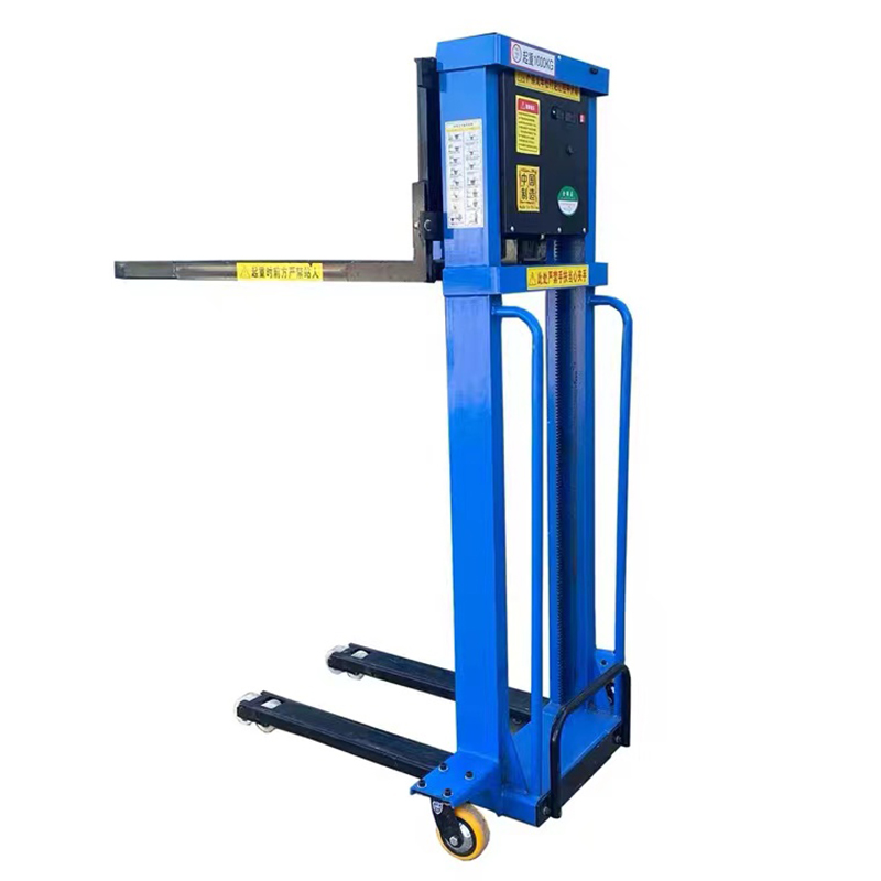 1000KG Self Load Electric Stacker